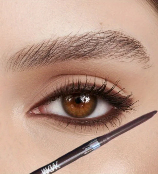 Waterproof Black Brown Eyeliner Gel Pencil Ultra-fine Matte Smooth Quick Dry Non-Smudge Easy Wear Eyeliner Pen Makeup for Eyes