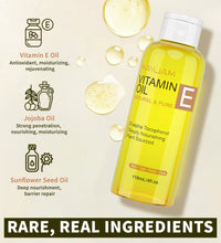 MAYJAM 118ml 236ml Pure & Natural Vitamin E Oil for Skin Hair Nails & Face Care Deeply Nourishing Moisturizing Massage Oil - BlissFully