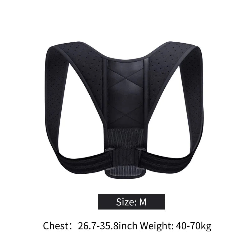 Back Posture Correction Belt Hunchback Prevention Correction of Sitting Posture Unisex Breathable Body Shaping - BlissFully