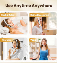 Electric V Face Lifting Beauty Device 6 Modes 8 Levels EMS Micro-current Firming Facial Massager Double Chin Removal Skin Care - BlissFully