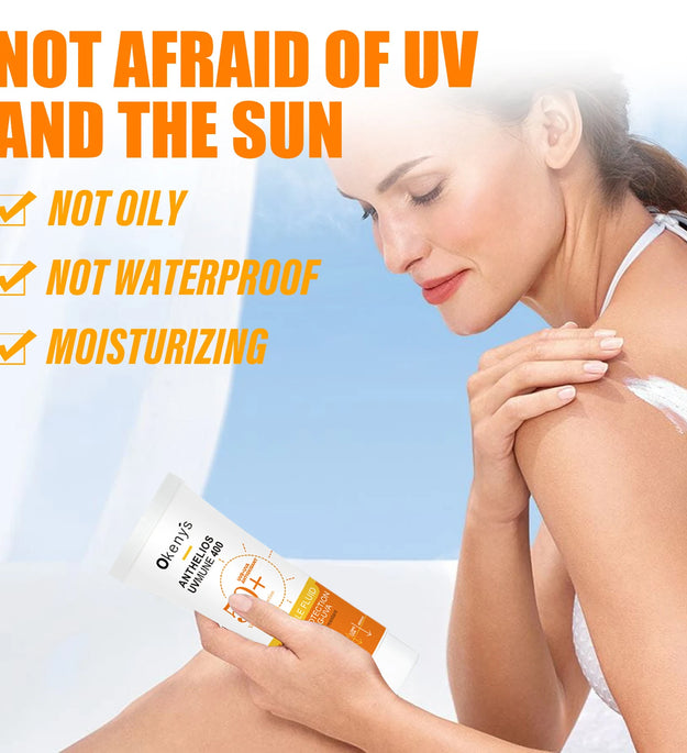 Original 50ml Face Sunscreen Ultra SPF50+ Body Sunscreen Anti-Imperfection Anti-Shine Invisible Fluid Sunscreen