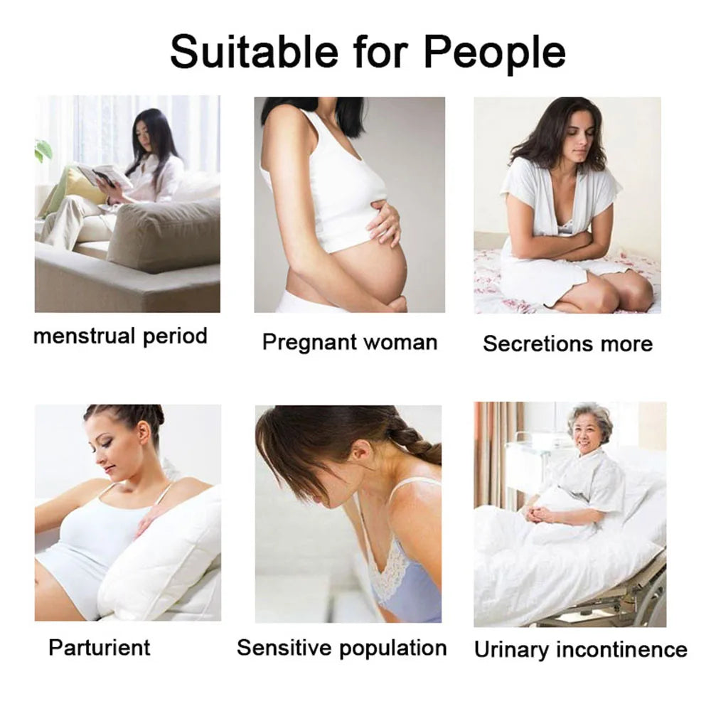 Washable Menstrual Pad Panty Liner Reusable Cloth Sanitary pad Hygienic and Soft Washable Charcoal Menstrual Dropshipping