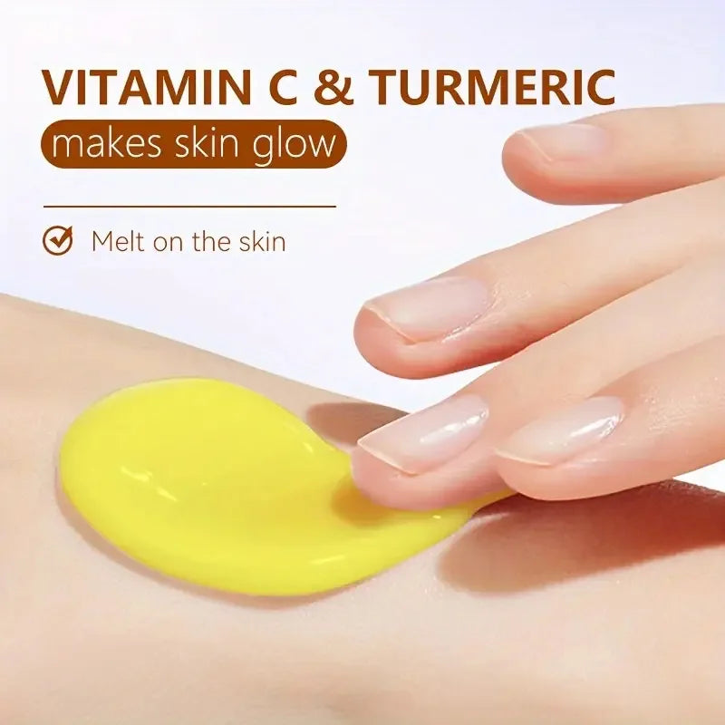 Turmeric Vitamin C Anti-Aging Cream Moisturizing Anti-Wrinkle Collagen Hyaluronic Acid Cream Skin Care Cosmetics 50g - BlissFully
