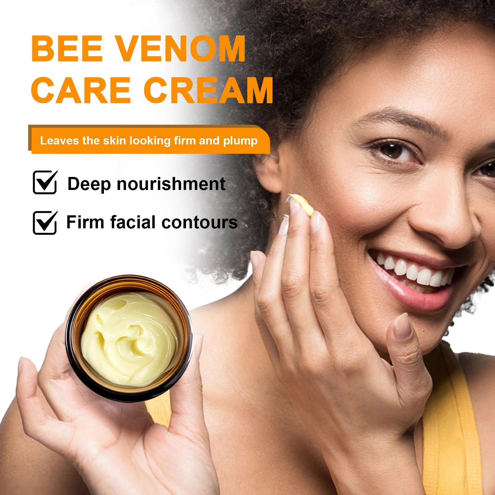 Bee venom moisturizing facial lifting, firming, reducing fine lines, eye bags, whitening and skincare gift box for women - BlissFully
