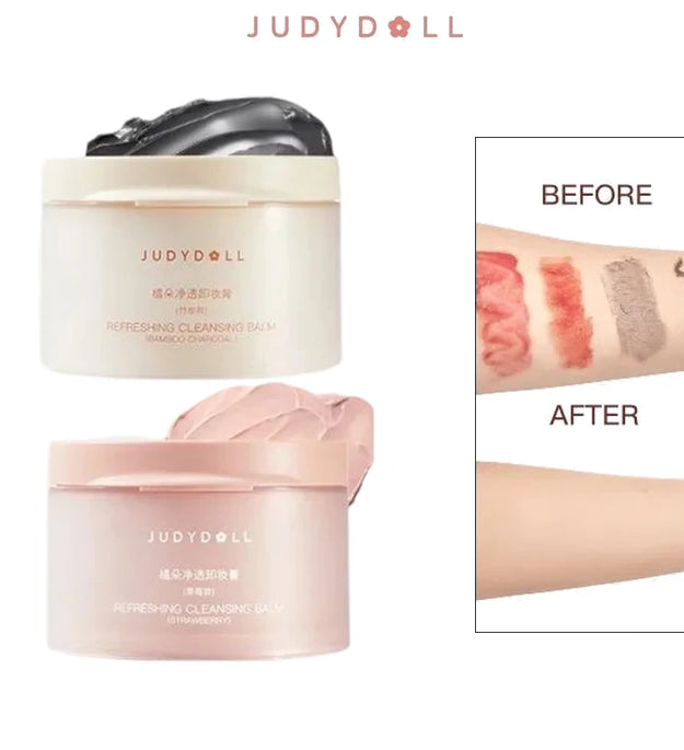 Judydoll Cleansing Blam Makeup Remover Cream Mild Non-irritating Hydrating Nourishing Deep Cleansing  for All Skin Types100g