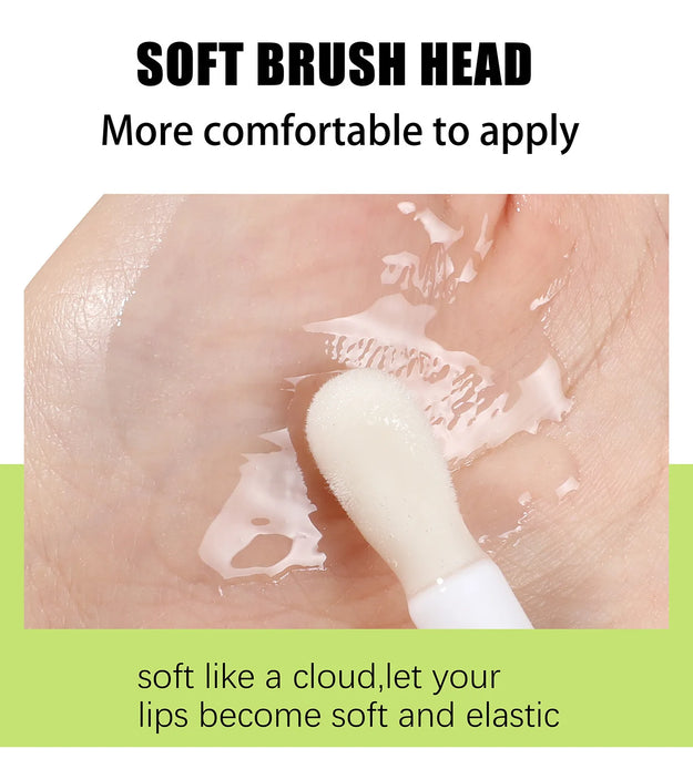 Lip Gloss Waterproof Long-term Moisturizing Non-stick Cup Non-fading Liquid Green Packaging Lip Gloss Cosmetics