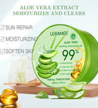 99% Aloe Vera Moisturizing Gel Refreshing Non Sticky Facial Facial Cream Wash Free Deep Nourishing Maintain Skin Face Care Skin - BlissFully