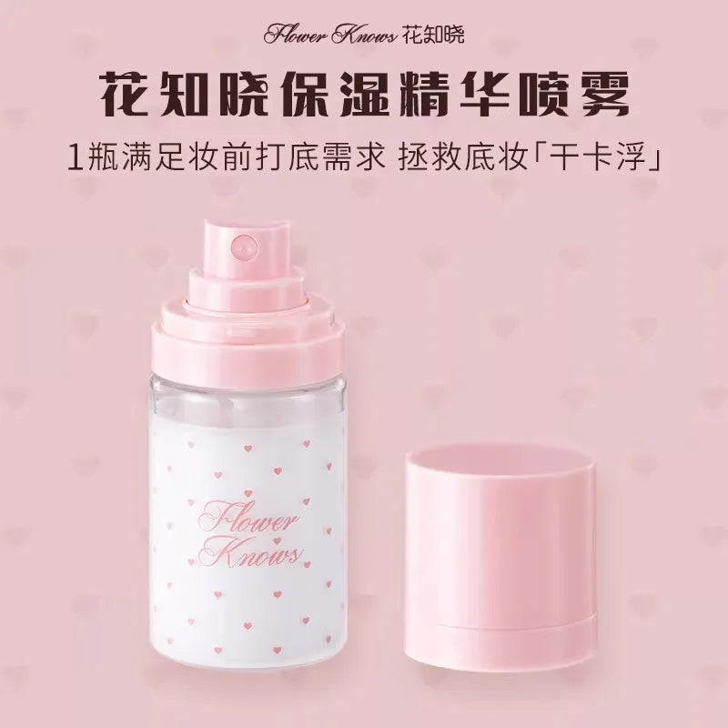 FlowerKnow Makeup Base Moisturizing Essence Sprayfor Makeup Face Primer Korean Skin Care Products Hydrating Face Mist