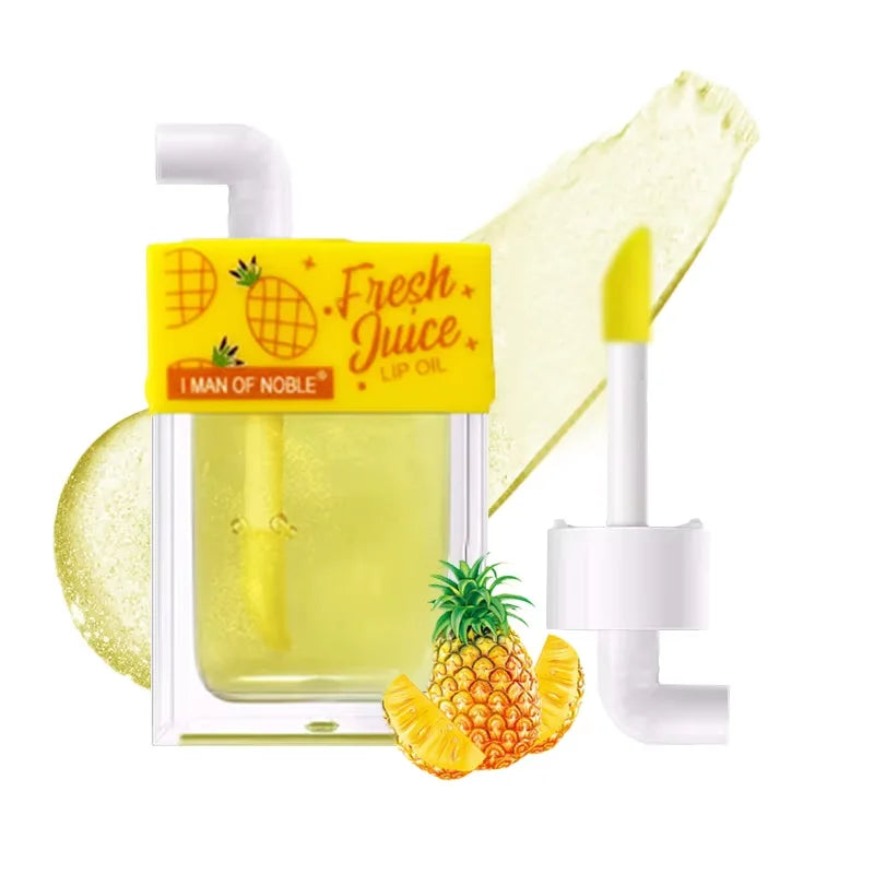 4-color rich fruit lip gloss lipstick lipbalm moisturizes and nourishes the lips, making them naturally shiny  Christmas gift