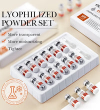 Facial  Serum Yeast Freeze-Dried Power Skin Care Set Shrink Pores Moisturizing Brighten Anti Aging Peptides Essence - BlissFully