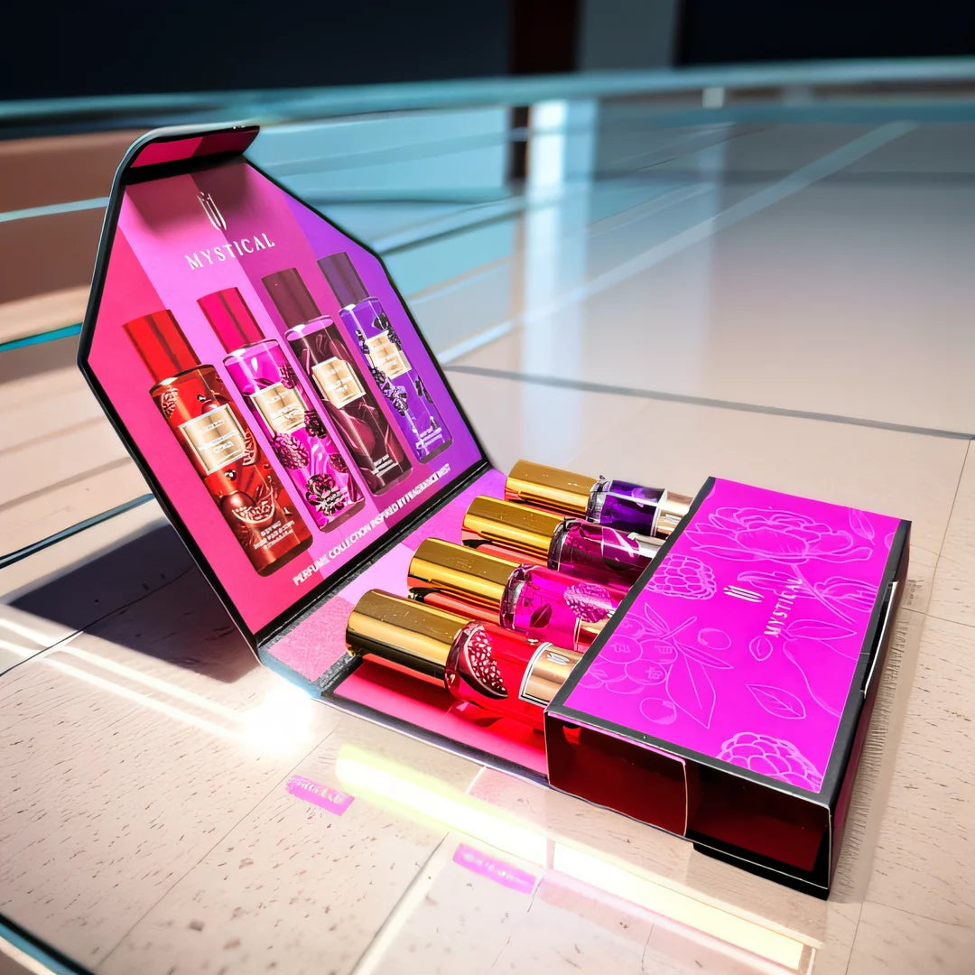 MYSTICAL Women's perfume gift box, fruity fragrance fresh, unisex, travel, Mother's Day, Valentine's Day, birthday gift