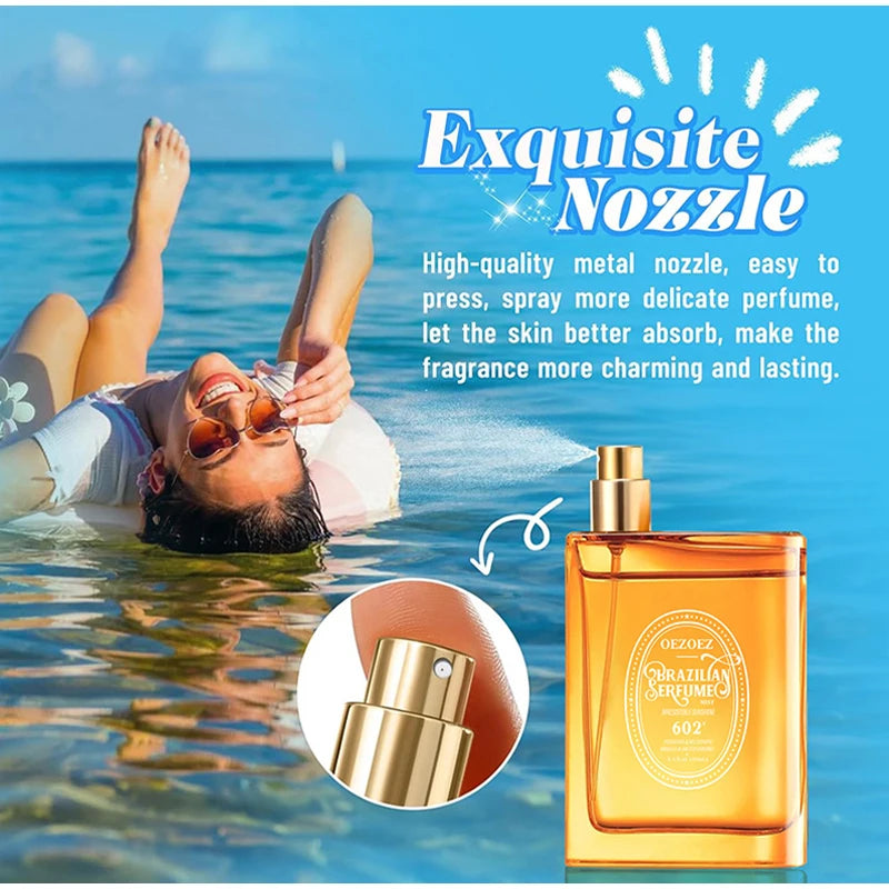 Caramel Vanilla Unisex Eau De Toilette Rich Gourmet Tone Lasting Fresh Vibrant Woody Perfume Exudes Charm Fragrance Spray 100ml