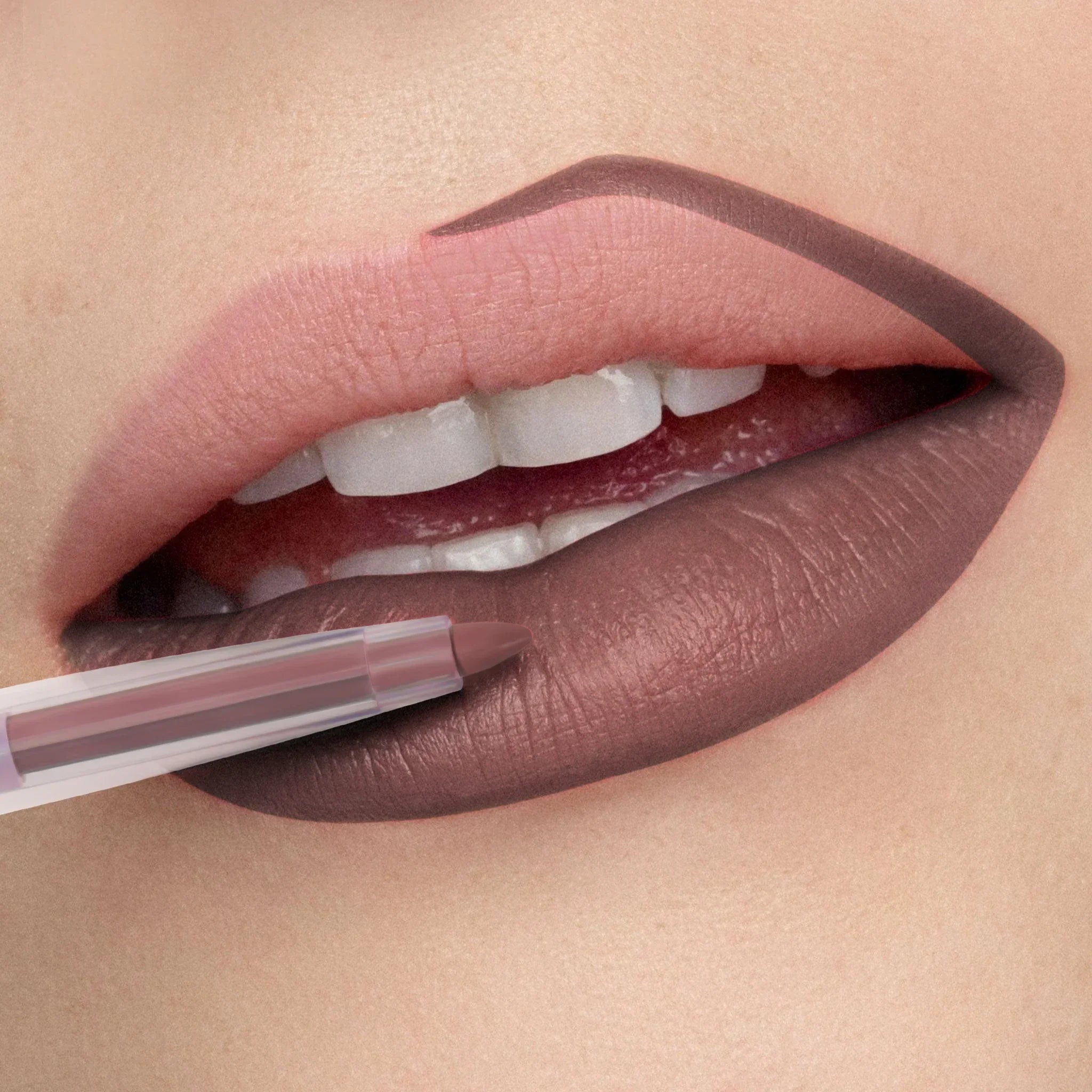 Nude Pink Purple Lip Liner Long Lasting Matte Lipstick Pencil Lips Outline Makeup Crayon Stick Lip Tint Line Cosmetic