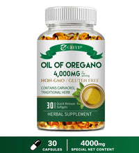 Oil of Oregano 4000mg - Relieves Bloating and Flatulence, Boosts Immunity - BlissFully