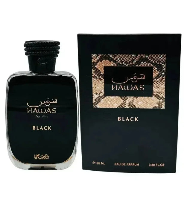 100 ml Premium Original Hawas Men EDP Spray Long Lasting Signature  Arabian Daily Elegance Refreshing Luxurious Masculine Parfum
