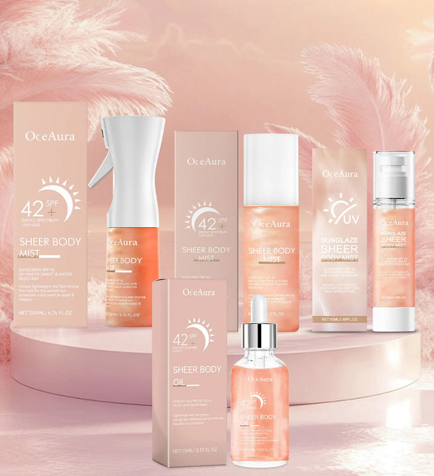 Refreshing Sunscreen Spray Body Sun Block Isolation Mist Long Lasting UV Protector Summer Outdoor Brightening Moisturizer Serum