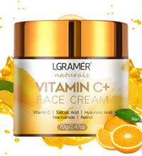 Vitamin C Face Cream Retinol Smooth Wrinkle Moisturizing Firming Hyaluronic Lightening Repairing Smooth Skincare Whitening Cream - BlissFully