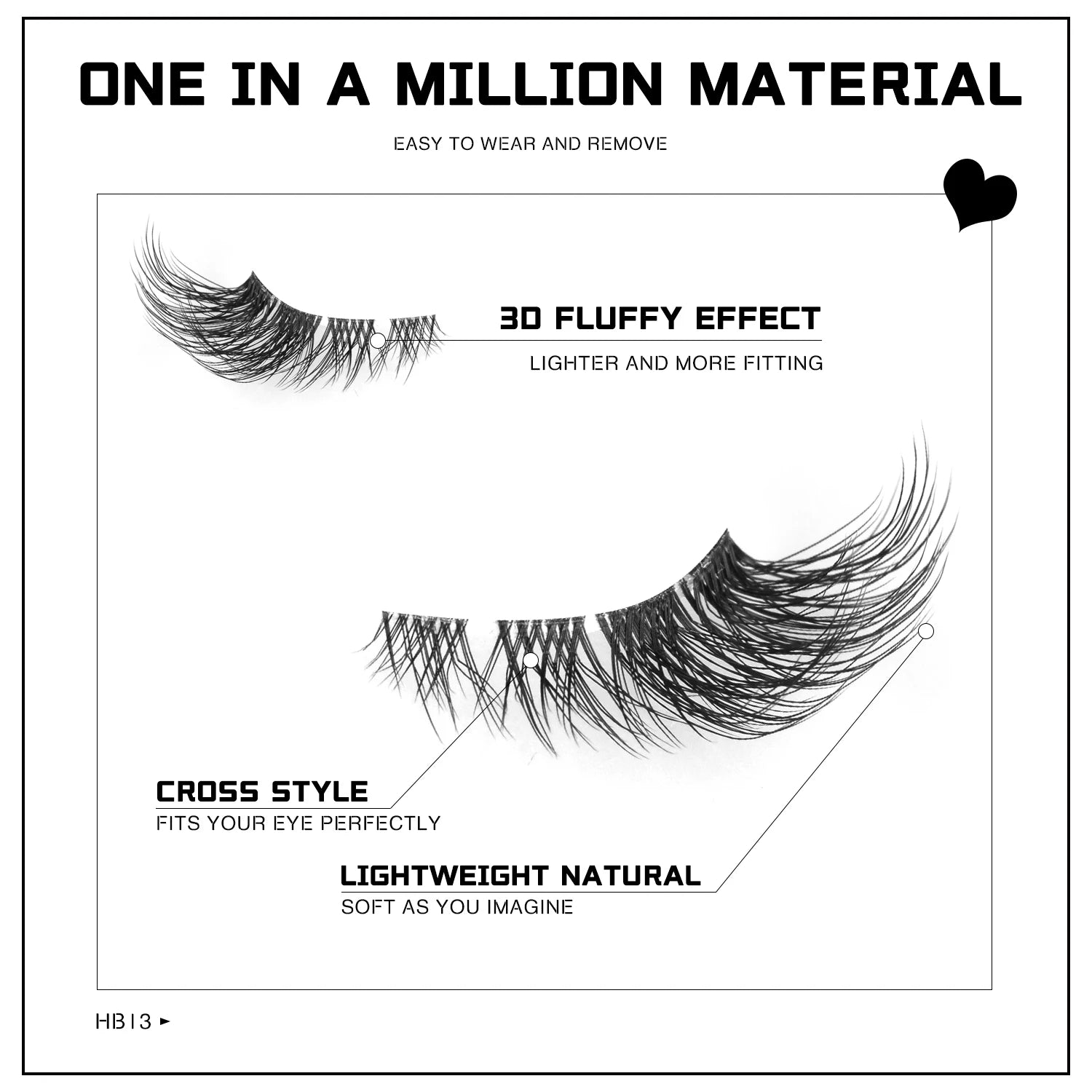 False Eyelashes Cat Eye Lashes Natural Long Half Eye Lashes Short Wispy Clear Band Lashes 3D Faux Mink Lash Multipack