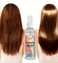 GZE HAIR SILKENING SPRAY Silk Therapy Thermal Shield,tThermal-Pressing Product that Polishes, Silkens, and Smooths Curly Texture - BlissFully