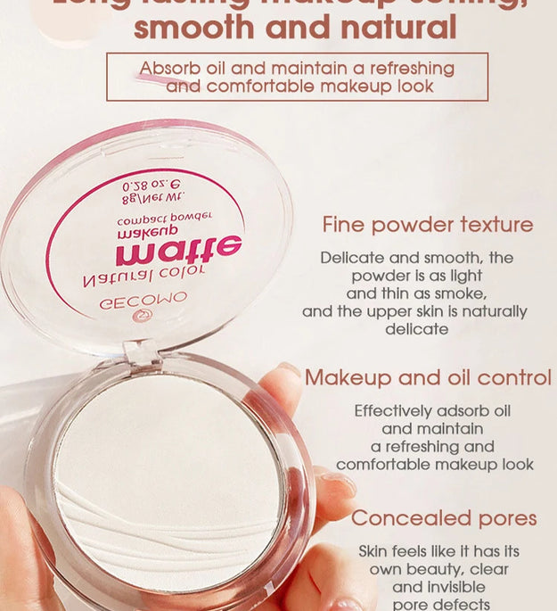 Concealer Banana powder Lasting Oil Control Makeup Honey Powder Waterproof Brightening Set Powder High gloss Powder Cream - BlissFully