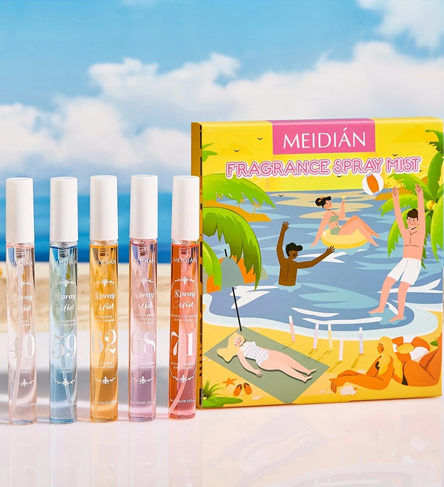 Brazilian Number Fragrance Spray Mist Set, Body Hair Perfume, Fresh and Delicate Long-Lasting Scent,Perfect Gift for Friends