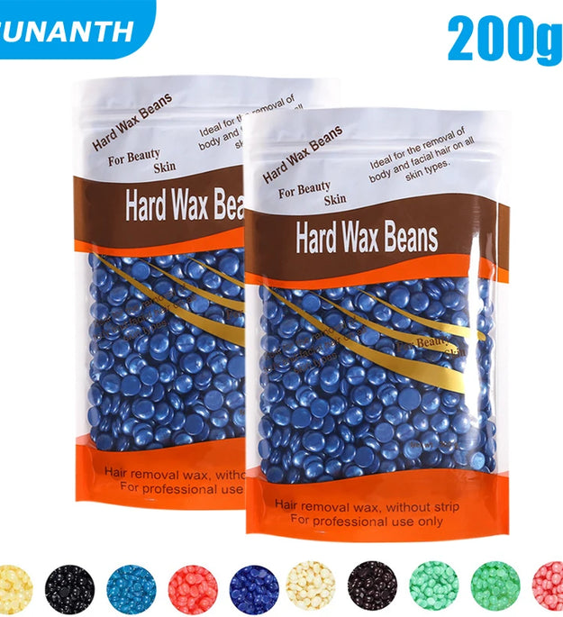 50g Brazilian Hard Waxing Wax Beans Fast Waxing Machine Hot Film Painless For Body Hairs Removal Beans Unisex Hair Removal