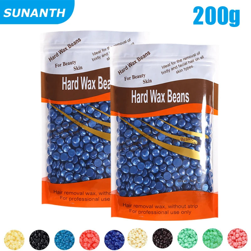 50g Brazilian Hard Waxing Wax Beans Fast Waxing Machine Hot Film Painless For Body Hairs Removal Beans Unisex Hair Removal