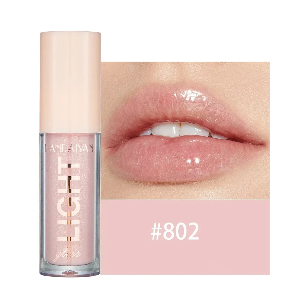 Waterproof Mirror Nude Lip Gloss Long Lasting Moisturizing Colour Rendering Non Sticky Cup Liquid Lipstick Lips Makeup Cosmetics