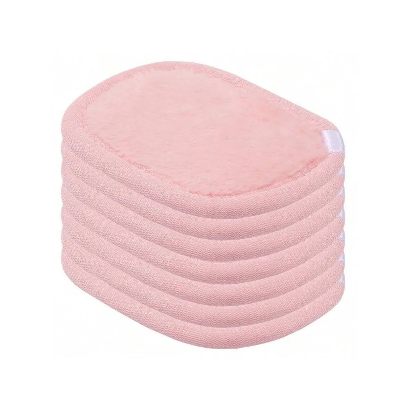 5 pcs Makeup remover facial cleansing tools Reusable Makeup Remover Pads Microfiber Facial Cleansing Cloths For Face, Eye, Lip