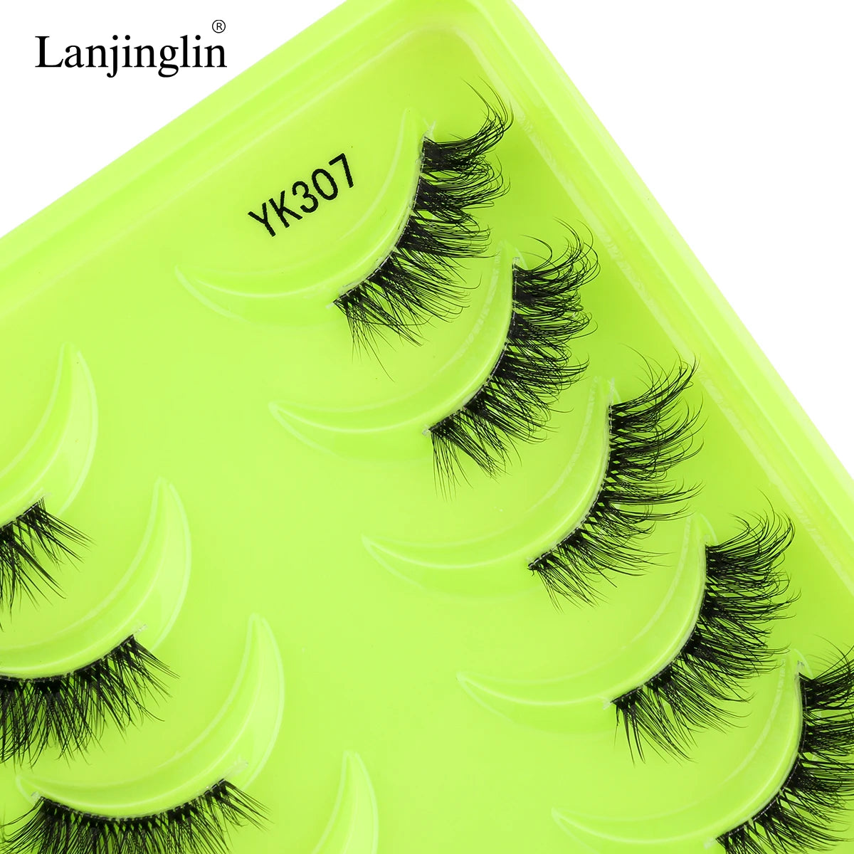 Fake Lashes 3/10 Pairs Half Lashes Cat Eye Natural Long Wispy 3D Mink Eyelash Reusable Makeup Tool Faux Cils maquillaje Cílios