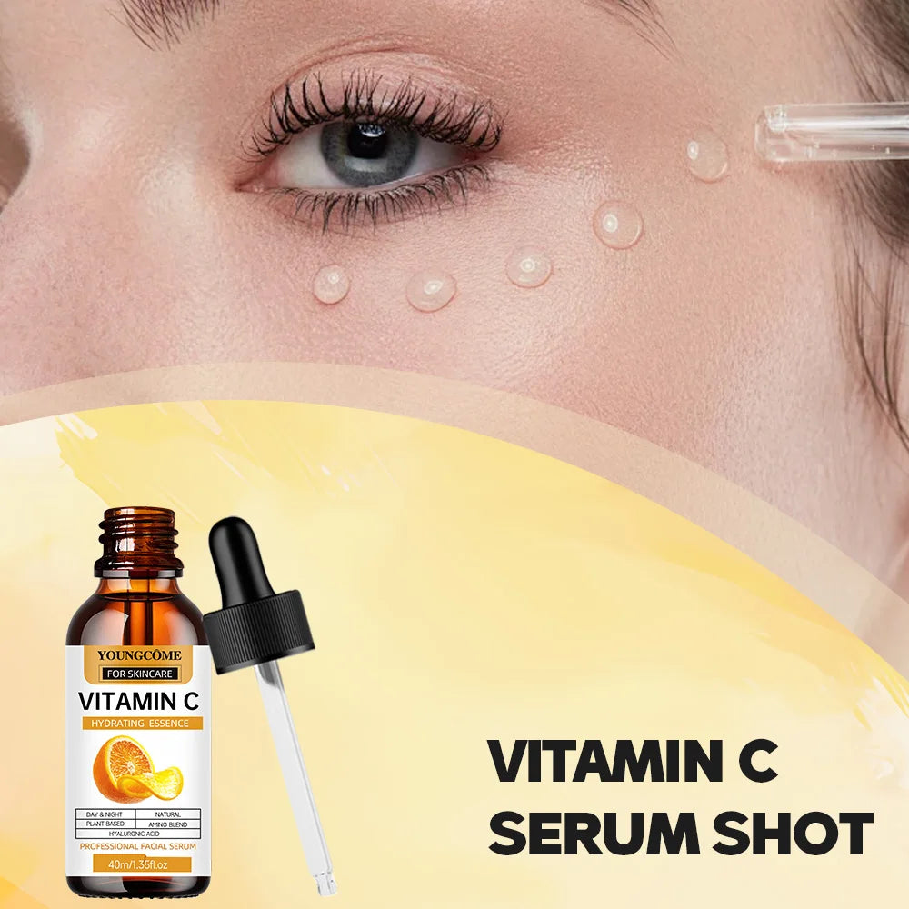 Vitamin C Facial Essence Dark Spot Remover Repair Anti-aging Essence Facial Skin Care Repair Collagen Nourish Skin Care