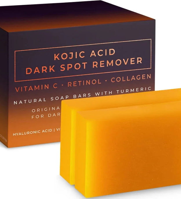 Kojic Acid Dark Spot Remover Whitening Soap Handmade Skin Care Deep Cleaning Moisturizing Cleansing Essential Soap Brighten Skin
