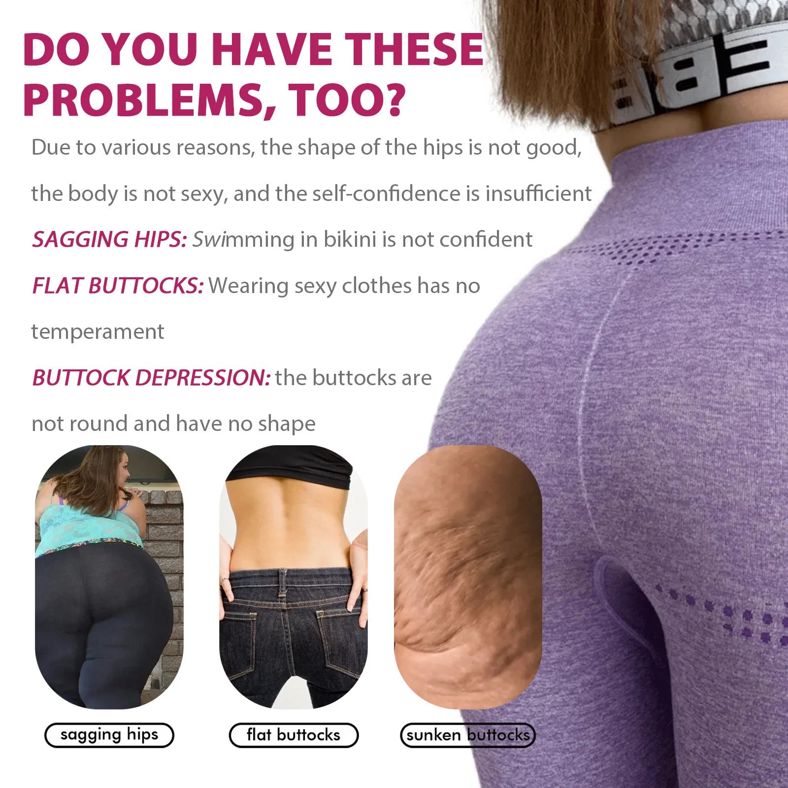 Oceaura Hip Lifting Cream Enhance Big Ass Tightening Firming Plump Beauty Sexy Butt Growth Nourish Women Buttock Shaping Creams