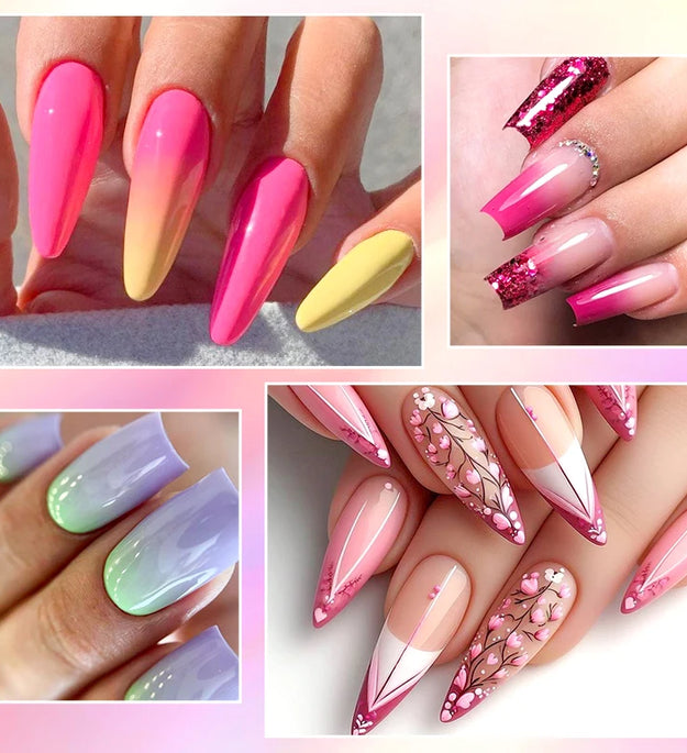 7pc Nail Gel Polish Set DIY Nail Art Design All For Decoration Soak Off UV Gel Long Lasting Manicure Painting Gel Vernis Kits