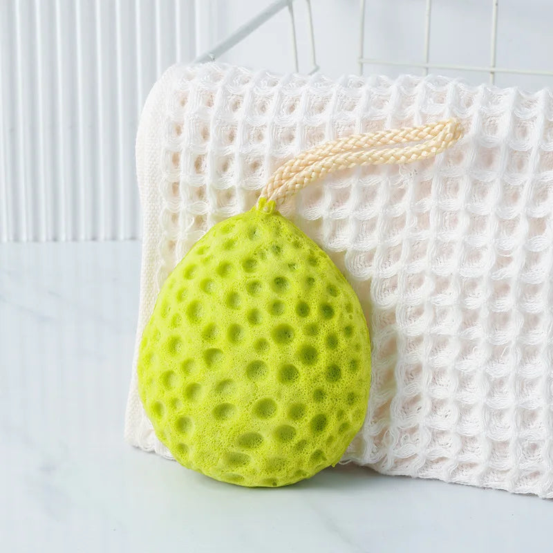 Soft Mesh Shower Sponge Ball Nylon Baby Cleaning Brush Shower Foam Body Cleaner Exfoliating Scrub Shower Ball Bathroom Products
