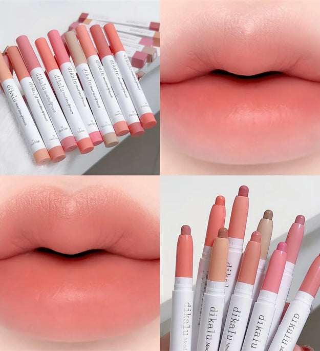 DIKALU Matte Lip Liner Novice Non-stick Cup Toot Lip Velvet Mist Lip Gloss Lip Liner