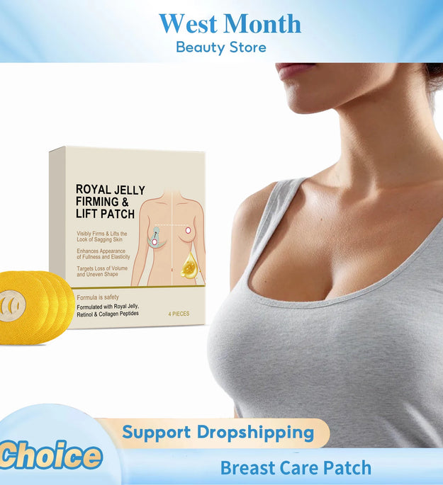 Breast Firming Lifting Patch Plumping Size Up Improve Breast Flat Prevent Sagging Shaping Tighten Bigger Breast Enhancer Patch