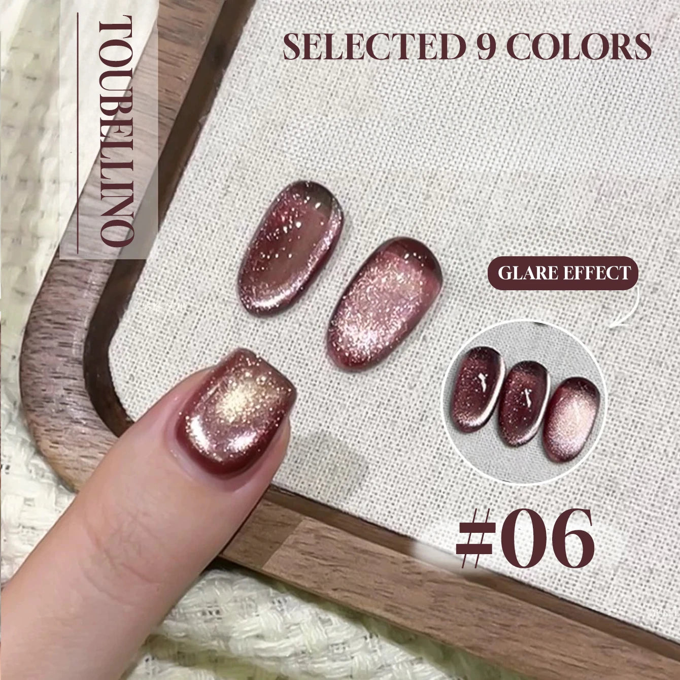 MIANEL 12ML 2026 Maillard Black Brown Cat Eye Gel Nail Polish Black Nails White Nails Nail Art Red Nails 1-21pcs