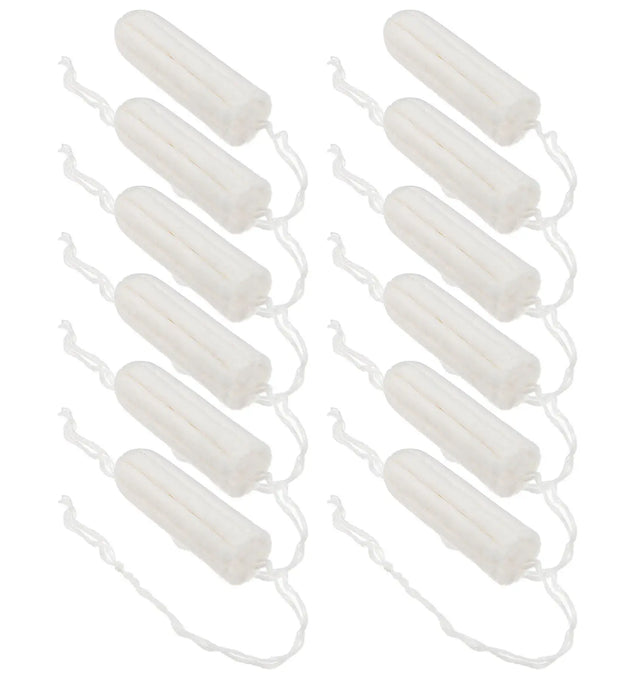 10Pcs Sanitary Tampons Cotton High-Grade Safe Reliable Disposable Comfortable Finger Push- Female Menstrual Supplies