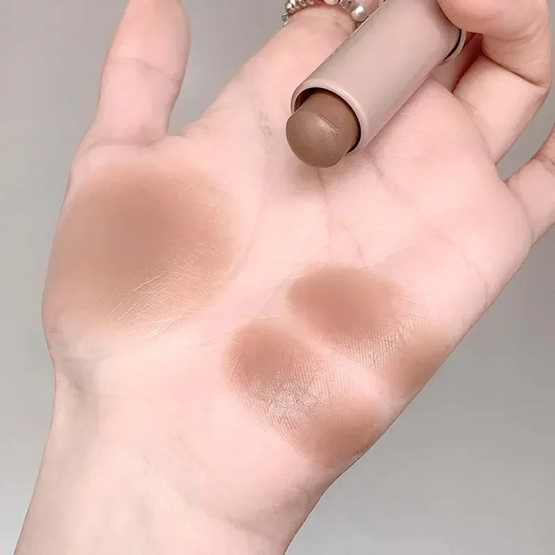 Waterproof Nose Shadow Contouring Bronzer Highlighters Stick Matte Grey Brown Bronzer Contouring Stick Face Brighten Cosmetics
