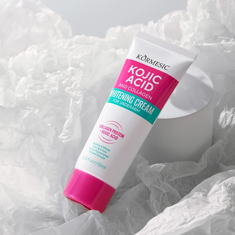 50g Body Underarm Whitening Cream Private Parts Bleaching Whiten Butt Knee Brighten Inner Thigh Intimate Dark Remove Melanin