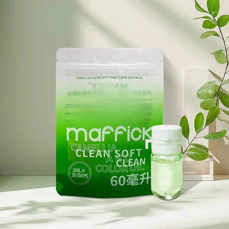 Maffick Camellia Cleansing Oil - Single-Use Packs, Deep Cleansing, Gentle Makeup Removal, Portable and Convenient