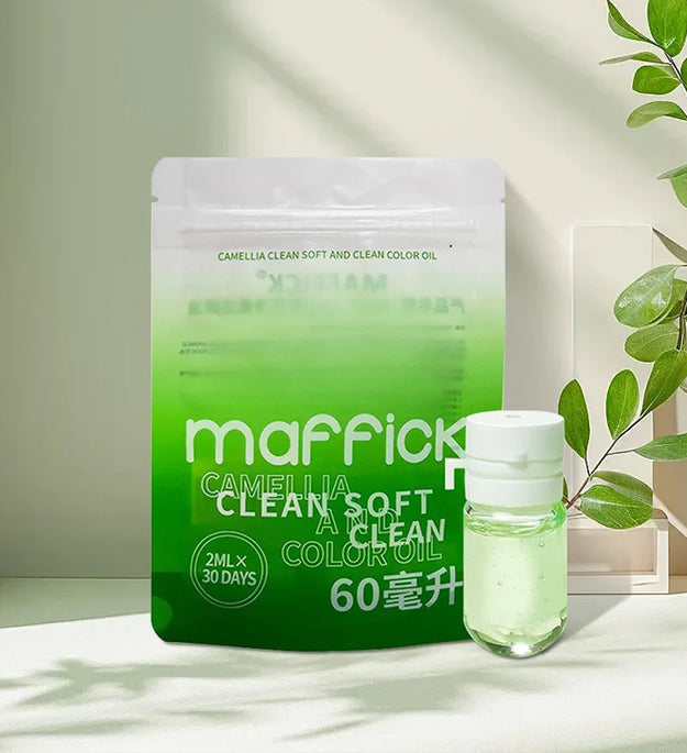 Maffick Camellia Cleansing Oil - Single-Use Packs, Deep Cleansing, Gentle Makeup Removal, Portable and Convenient