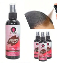 Lace Tint Spray For Wigs, Waterproof Lace Tint Melting Mousse Spray Concealer For Lace Closure Front Wigs Toupees - BlissFully