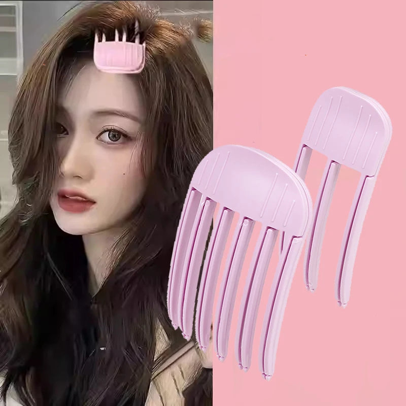 Fluffy Hairpin Curling Bangs Clips Hair Roots Volumizing Hair Clips Women Curling Fixed Shape Clips Fashion Volume Hair Roller - BlissFully