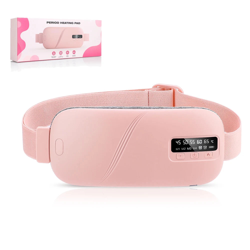 Portable Heating Pad Menstrual Heating Massager Belt Abdominal Belt Period Relief Thermal Massager Belly Warm Palace Belt