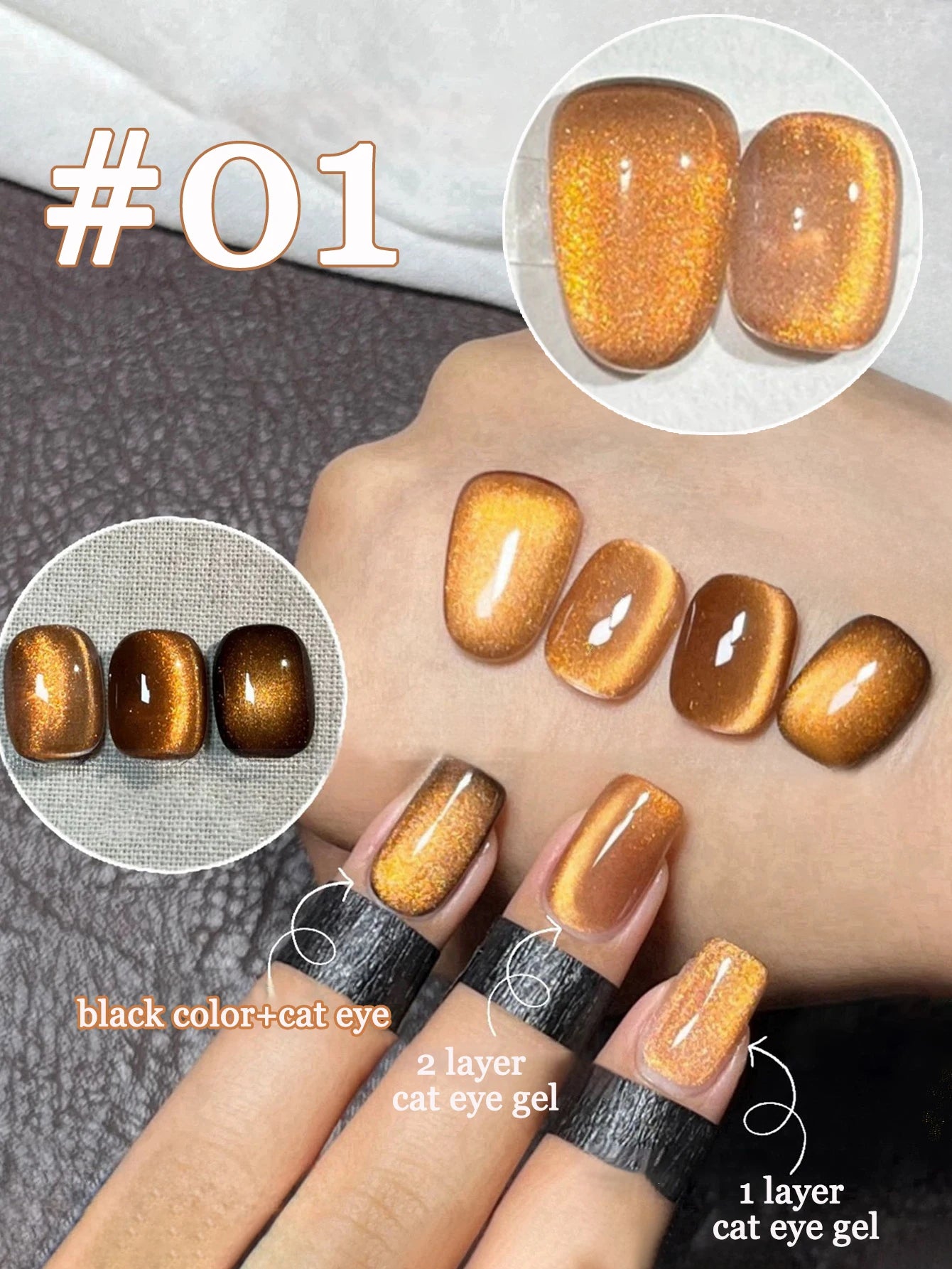 1-21pcs WS Japanese style Sparkling White Gel Nail Polish Fine Sparkling Pink Glitter Cat Eye Nail Gel Nail Art Home DIY