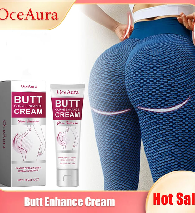 Oceaura Hip Lifting Cream Enhance Big Ass Tightening Firming Plump Beauty Sexy Butt Growth Nourish Women Buttock Shaping Creams