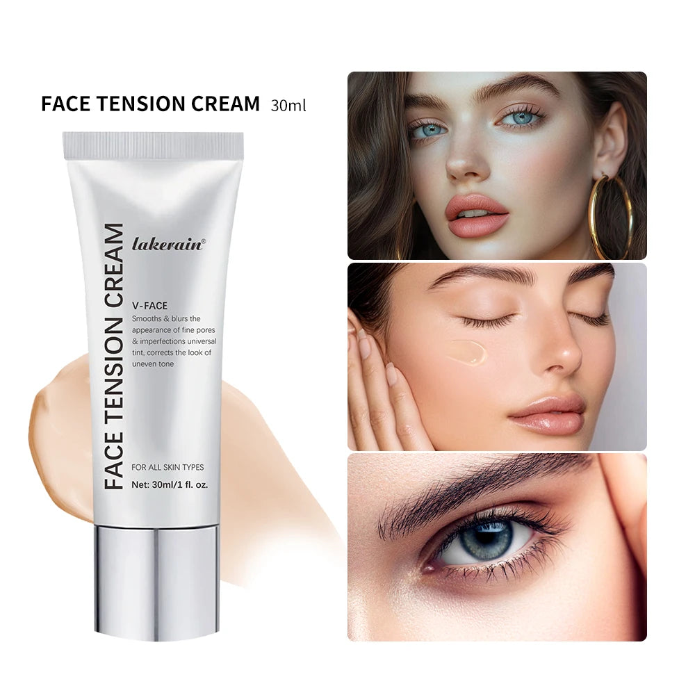 Peter Face Tighten Cream Reduce Fine Lines Pores and Imperfections 30ml No-Filter Primer Firm and Blur Skin for Flawless - BlissFully