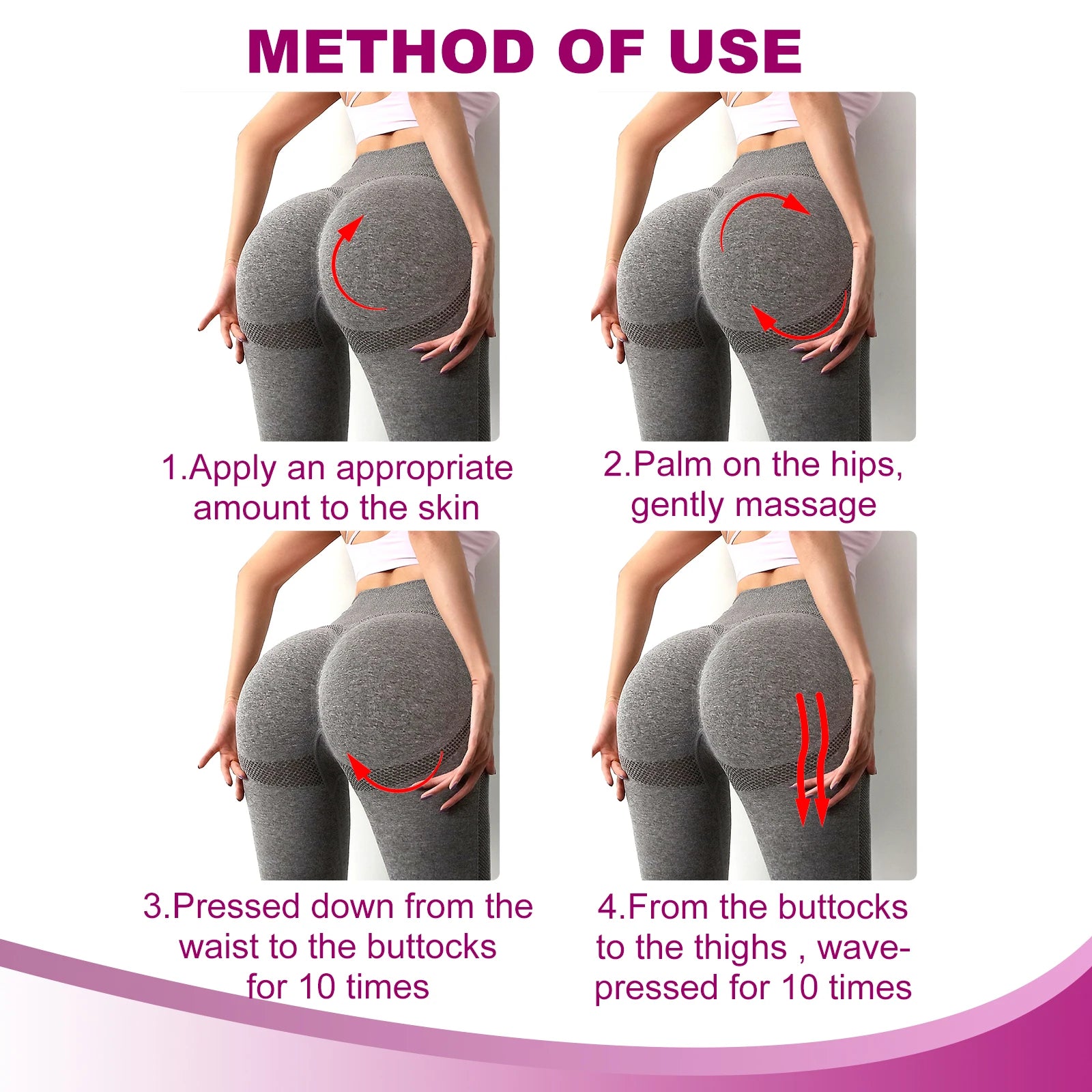 Hip Buttock Care Cream Women Butt Firming Lifting Shaping Moisturizing Body Massager Lotion Peach Plump Buttocks Care Cream